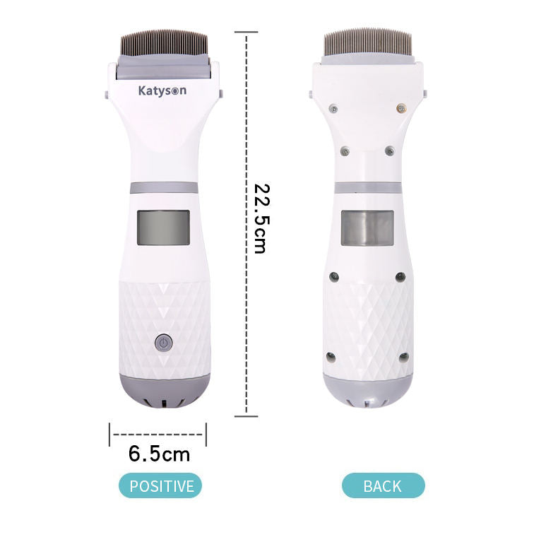 Pet Electric Flea Comb Lice Catcher Hair Cleaner Lice Catcher Pet Lice Comb Lice Remover